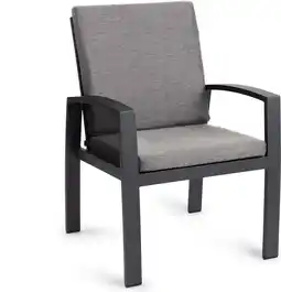 Intratuin Tierra Outdoor eettafelstoel Valencia antraciet aanbieding