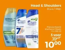 Trekpleister Head & Shoulders aanbieding