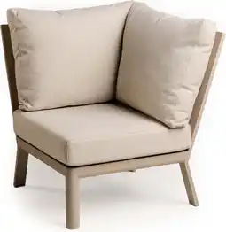Intratuin Tierra Outdoor loungebank hoekstuk Sevilla beige aanbieding