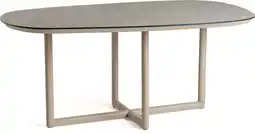 Intratuin Tierra Outdoor 4-zits eettafel Rivera beige 175 x 102 x 74 cm aanbieding