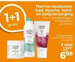 Trekpleister Therme deodorant, bad, douche, hand- en bodyverzorging aanbieding