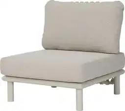 Intratuin Intratuin loungebank middenstuk Zeno taupe aanbieding