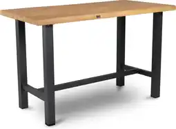 Intratuin Tierra Outdoor 4-zits bartafel Rustiek aluminium antraciet 150 x 80 x 105 cm aanbieding