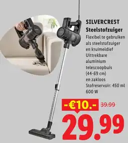 Lidl Silvercrest Steelstofzuiger aanbieding