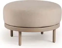 Intratuin Tierra Outdoor hocker Fresca beige D 70 H 46 cm aanbieding