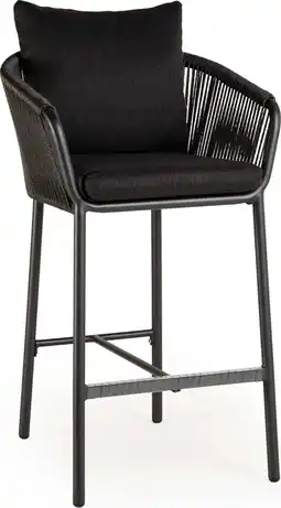 Intratuin Tierra Outdoor barstoel Fortaleza antraciet aanbieding