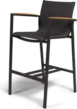 Intratuin Tierra Outdoor barstoel Foxx antraciet aanbieding