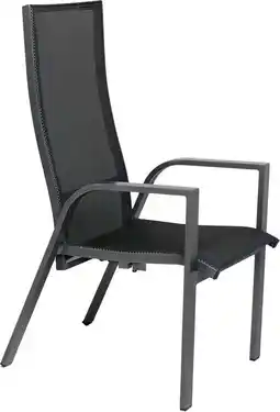 Intratuin Tierra Outdoor verstelbare standenstoel Edo antraciet aanbieding