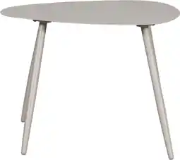 Intratuin WOOOD bijzettafel Aivy wit 68 x 51 x 50 cm aanbieding