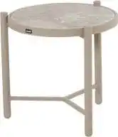 Intratuin Hartman bijzettafel Nika taupe 45 x 45 x 45 cm aanbieding