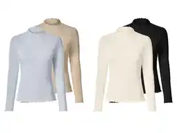 Lidl esmara Set van 2 dames longsleeves aanbieding