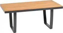 Intratuin Tierra Outdoor loungetafel Valencia antraciet 105 x 60 x 45 cm aanbieding