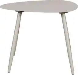 Intratuin WOOOD bijzettafel Aivy wit 58 x 43 x 45 cm aanbieding