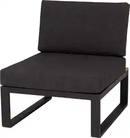 Intratuin Intratuin loungebank middenstuk Orfeo zwart aanbieding