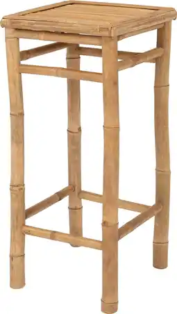 Intratuin Intratuin bijzettafel Tropisch 35 x 35 x 76 cm aanbieding