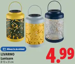 Lidl Livarno Lantaarn aanbieding