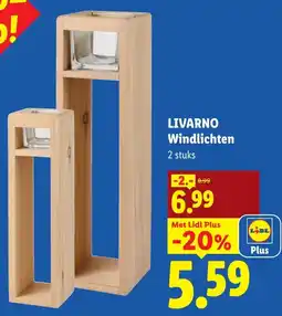Lidl Livarno Windlichten aanbieding