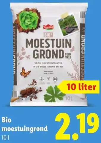 Lidl Bio moestuingrond aanbieding