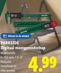 Lidl Parkside Digitaal meetgereedschap aanbieding