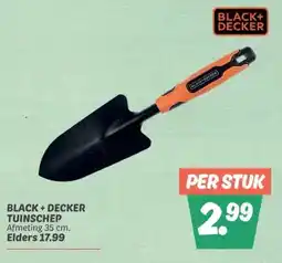 Dekamarkt BLACK+DECKER TUINSCHEP. aanbieding