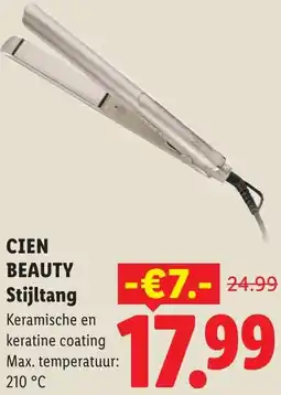 Lidl Cien beauty Stijltang aanbieding