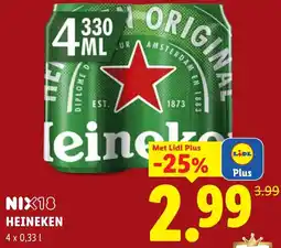 Lidl Heineken aanbieding