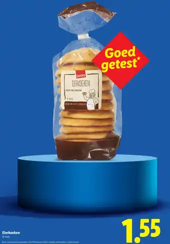 Lidl Eierkoeken aanbieding