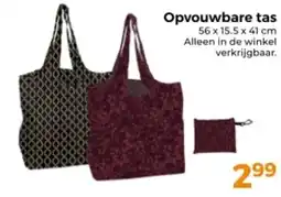 Trekpleister Opvouwbare tas aanbieding