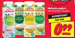 Nettorama Melkunie yoghurt aanbieding
