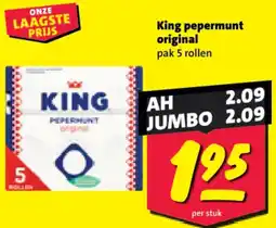 Nettorama King pepermunt original aanbieding