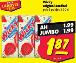 Nettorama Wicky original aardbei aanbieding