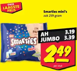 Nettorama Smarties mini's aanbieding