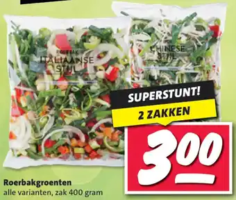 Nettorama Roerbakgroenten aanbieding