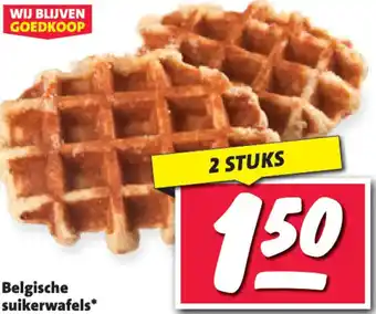 Nettorama Belgische suikerwafels aanbieding