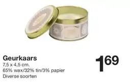 Zeeman Geurkaars aanbieding