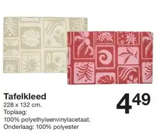 Zeeman Tafelkleed aanbieding