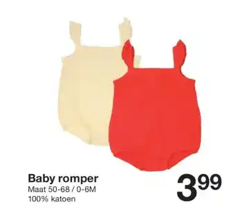 Zeeman Baby romper aanbieding