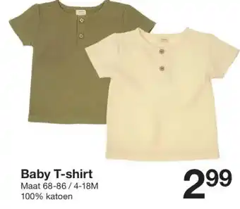 Zeeman Baby T-shirt aanbieding