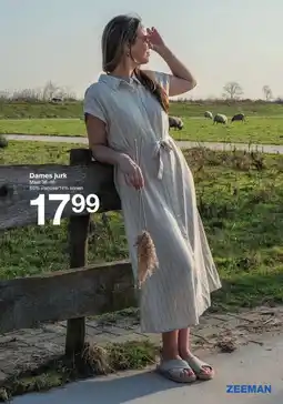Zeeman Dames jurk aanbieding