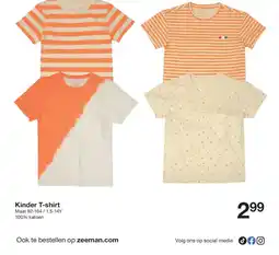 Zeeman Kinder T-shirt aanbieding