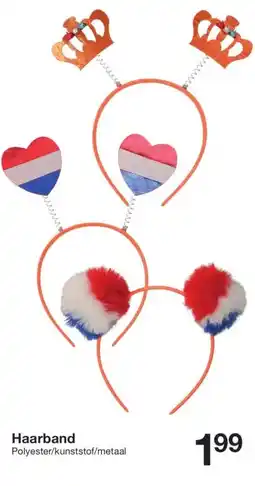 Zeeman Haarband aanbieding