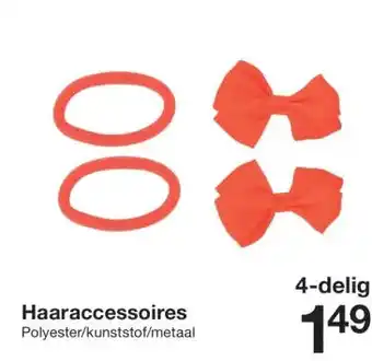 Zeeman Haaraccessoires aanbieding