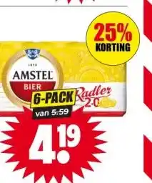 Dirk AMSTEL Radler aanbieding