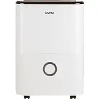 Bol.com DOMO DO343DH Luchtontvochtiger - 20L/Dag - LED display - Ruimtes tot 75m² - Wit aanbieding