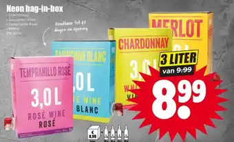 Dirk Neon bag-in-box aanbieding