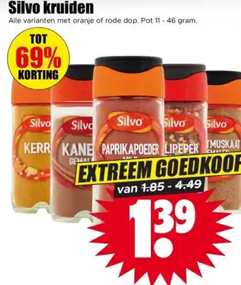 Dirk Silvo kruiden aanbieding