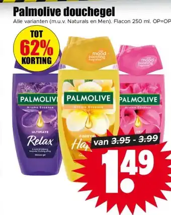 Dirk Palmolive douchegel aanbieding