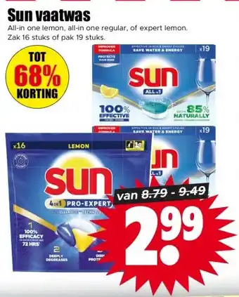 Dirk Sun vaatwas aanbieding