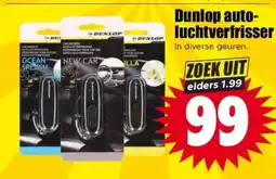 Dirk Dunlop auto- luchtverfrisser aanbieding