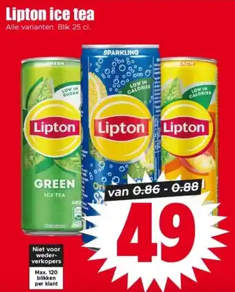 Dirk Lipton ice tea aanbieding